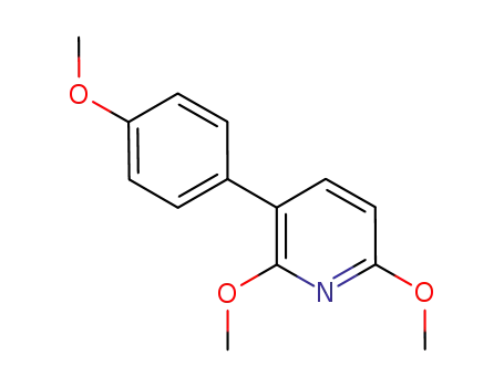 2,6-dimethoxy-3-(4-methoxyphenyl)pyridine
