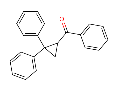 (2,2-diphenylcyclopropyl)-phenyl-methanone cas  7570-90-3