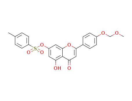 4'-O-methoxymethyl-7-O-tosylapigenin