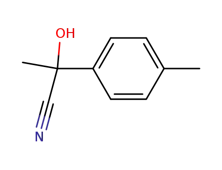 2-hydroxy-2-methyl-2-(4'-methylphenyl)acetonitrile