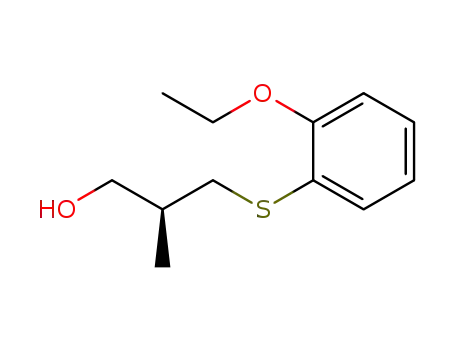 (S)-2-methyl 3-(2-ethoxybenzenethio)-propanol