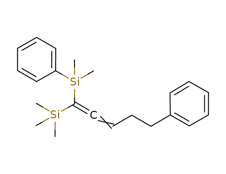 (1-(dimethyl(phenyl)silyl)-5-phenylpenta-1,2-dienyl)trimethylsilane