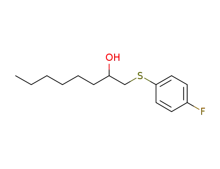 1-(4-fluorophenylthio)octan-2-ol