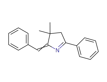 2-benzylidene-3,3-dimethyl-5-phenyl-3,4-dihydro-2H-pyrrole