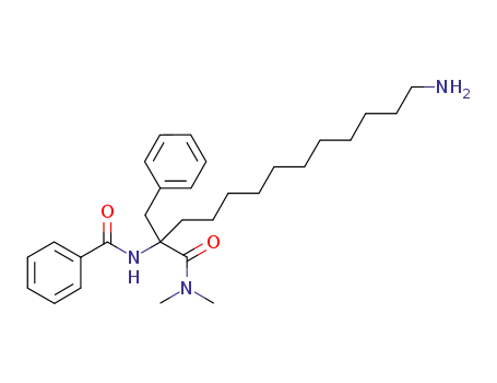 N-[12-amino-1-benzyl-1-(N,N-dimethylcarbamoyl)dodecyl]benzamide