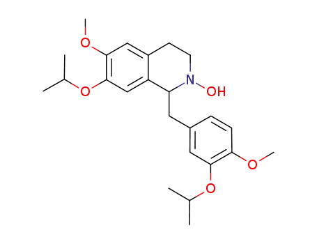 1-(3-isopropoxy-4-methoxybenzyl)-1,2,3,4-tetrahydro-7-isopropoxy-6-methoxyisoquinoline-N-hydroxide