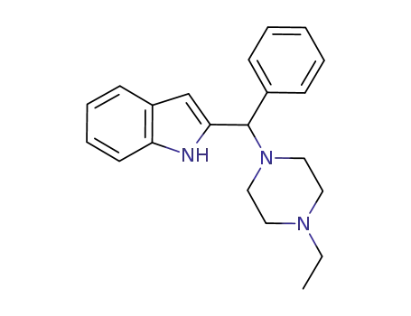 Molecular Structure of 1196834-78-2 (2-[(4-ethylpiperazin-1-yl)(phenyl)methyl]-1H-indole)