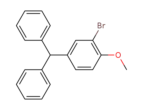 ((3-bromo-4-methoxyphenyl)methylene)dibenzene
