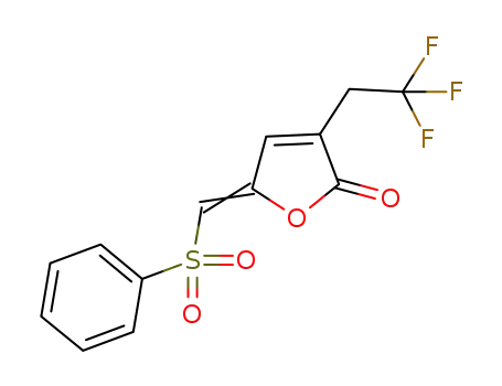 C<sub>13</sub>H<sub>9</sub>F<sub>3</sub>O<sub>4</sub>S