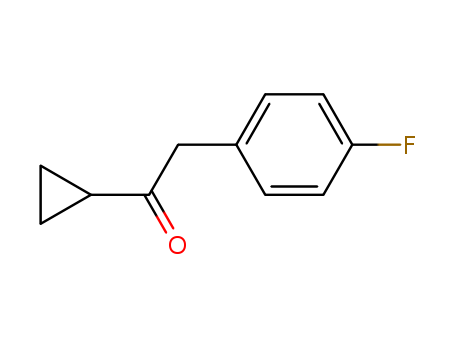 1-Cyclopropyl-2-(4-fluorophenyl)ethanone