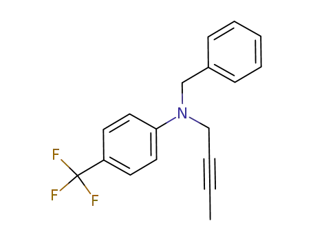 N-(but-2-ynyl)-N-benzyl-4-(trifluoromethyl)aniline