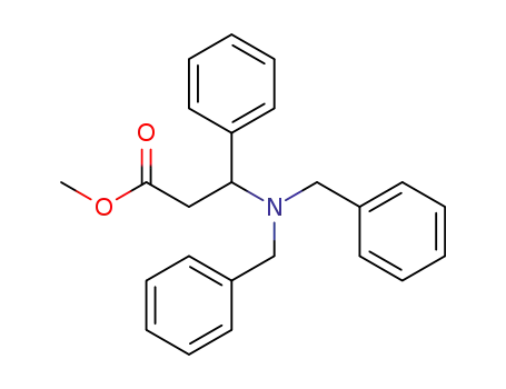 methyl-3-(N,N-dibenzylamino)-3-phenylpropanoate