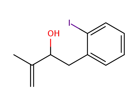 (+/-)-1-(2-iodophenyl)-3-methylbut-3-en-2-ol