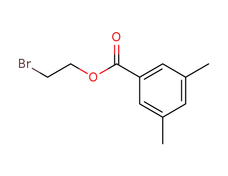 Molecular Structure of 1130061-65-2 (2-bromoethyl 3,5-dimethylbenzoate)