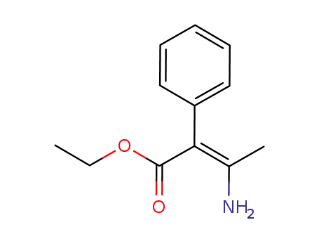 Molecular Structure of 1160169-26-5 ((Z)-ethyl 3-amino-2-phenylbut-2-enoate)
