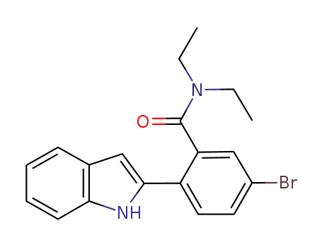 5-bromo-N,N-diethyl-2-(1H-indol-2-yl)benzamide