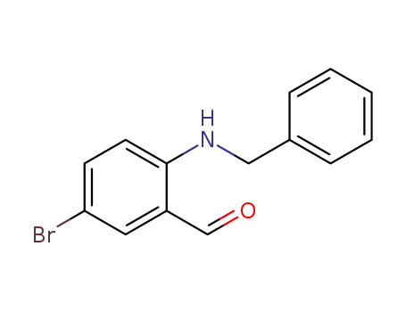 2-(benzylamino)-5-bromobenzaldehyde