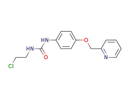 1-(2-chloroethyl)-3-[4-(2-pyridinylmethoxy)phenyl]urea