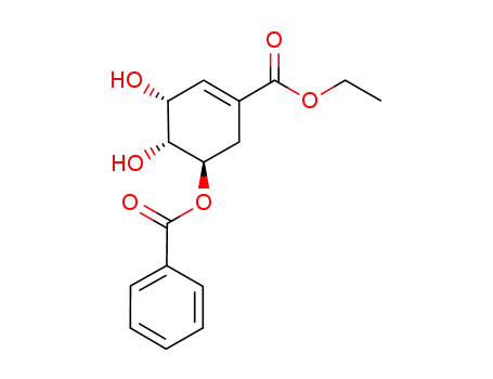 ethyl (3R,4R,5R)-5-O-benzoyl-shikimate