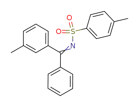 4-methyl-N-(phenyl(m-tolyl)methylene)benzenesulfonamide