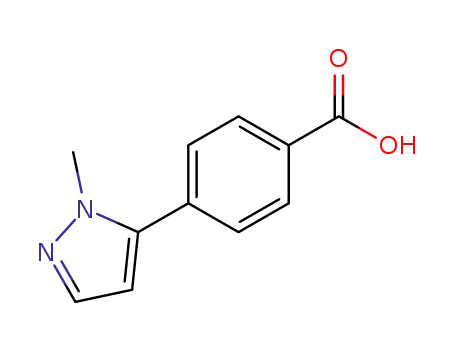 4-(1-methyl-1H-pyrazol-5-yl)benzoic acid