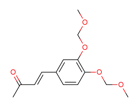 Molecular Structure of 1166391-13-4 ((E)-4-(3,4-bis(methoxymethoxy)phenyl)but-3-en-2-one)