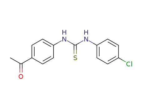 1-(4-acetylphenyl)-3-(4-chlorophenyl)thiourea