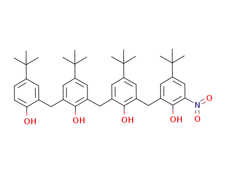 2-[3-[3-(5-tert-butyl-3-nitrosalicyl)-5-tert-butylsalicyl]-5-tert-butylsalicyl]-4-tert-butylphenol