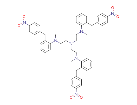 tris((2-(4-nitrobenzyl)phenyl(methyl)amino)ethyl)amine