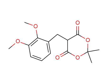 1,3-Dioxane-4,6-dione, 5-[(2,3-dimethoxyphenyl)methyl]-2,2-dimethyl-