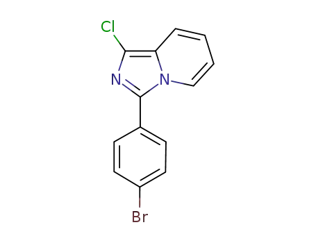 1-chloro-3-(4-bromophenyl)imidazo[1,5-a]pyridine