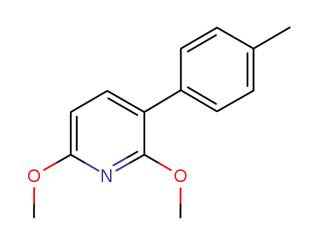 2,6-dimethoxy-3-(4-methylphenyl)pyridine