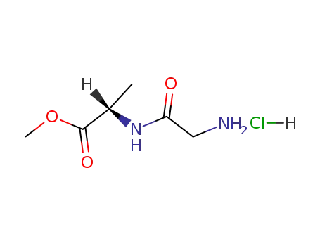 Molecular Structure of 59095-76-0 (H-GLY-ALA-OME HCL)