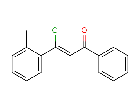 (Z)-3-chloro-3-(2-methylphenyl)-1-phenyl-2-propen-1-one