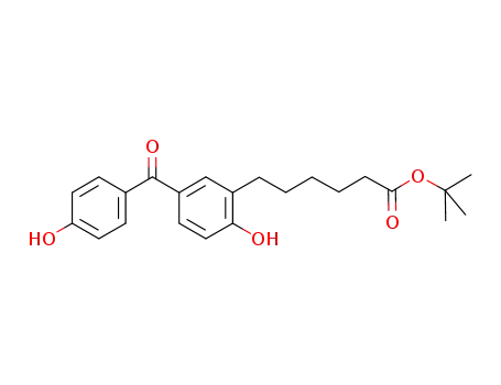 3-[5-(tert-butyloxycarbonyl)pentyl]-4,4'-dihydroxybenzophenone
