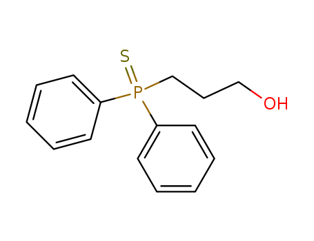 1-Propanol, 3-(diphenylphosphinothioyl)-