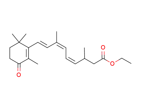 ethyl 9,11-di-cis-13,14-dihydro-4-oxoretinoate