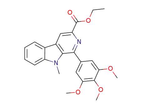 ethyl 1-(3,4,5-trimethoxy)phenyl-9-methyl-β-carboline-3-carboxylate