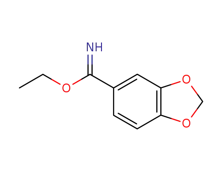 ethyl benzo[d][1,3]dioxole-5-carbimidate