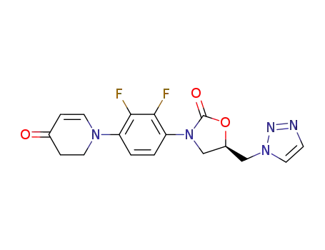 C<sub>17</sub>H<sub>15</sub>F<sub>2</sub>N<sub>5</sub>O<sub>3</sub>