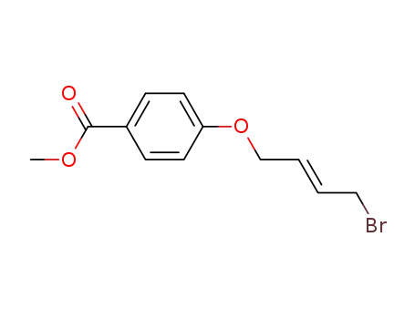 Benzoic acid, 4-[[(2E)-4-bromo-2-butenyl]oxy]-, methyl ester