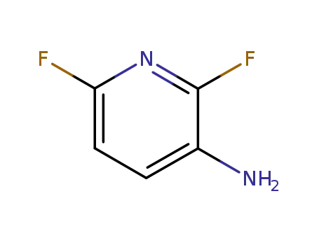 Molecular Structure of 108118-69-0 (3-Pyridinamine,2,6-difluoro-(9CI))