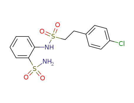 2-[2-(4-Chlorophenyl)ethylsulfonylamino]benzenesulfonamide