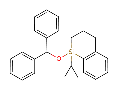 rac-1-benzhydryloxy-1-isopropyl-1-silatetralone