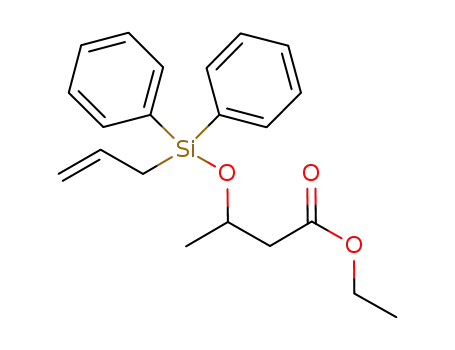 ethyl 3-(allyldiphenylsilanyloxy)butyrate