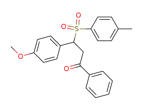 3-(4-methoxyphenyl)-1-phenyl-3-tosylpropan-1-one