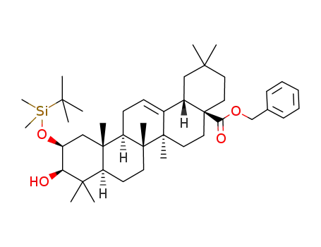 benzyl 2β-(tert-butyldimethylsilyloxy)-3β-hydroxyolean-12-en-28-oate