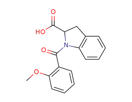 1-(2-methoxybenzoyl)-2,3-dihydro-1H-indole-2-carboxylic
산
