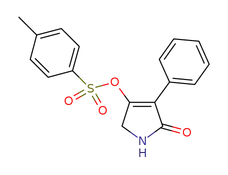 2,5-dihydro-2-oxo-3-phenyl-4-(tosyloxy)-1H-pyrrole