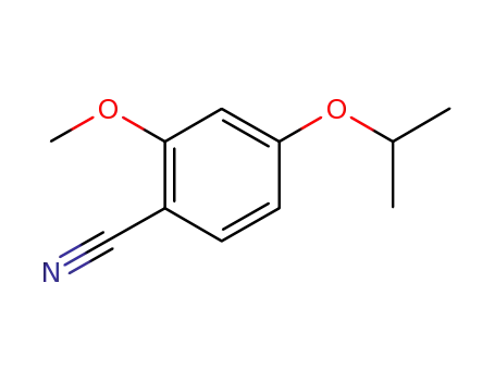 2-methoxy-4-(propan-2-yloxy)benzonitrile